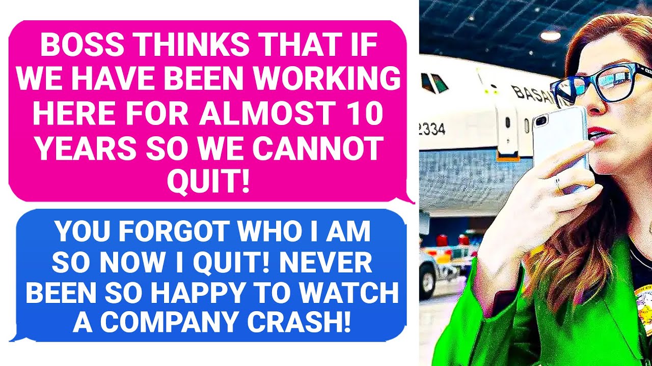 Boss Thinks We CANNOT Quit On The Spot Because We've Been Working Here For Almost 10 Years r/EP