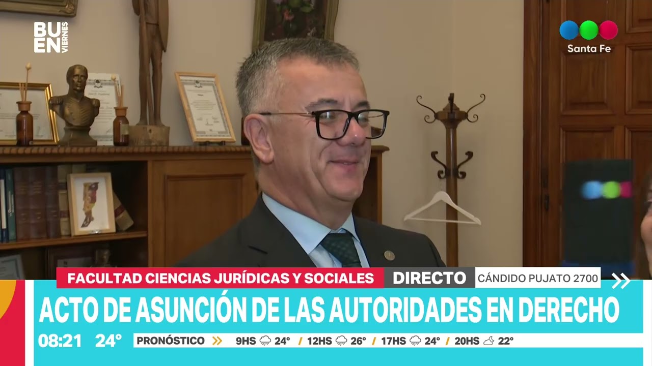 Claudia Levin y Pedro Sánchez Izquierdo reasumieron al frente de la Facultad de derecho