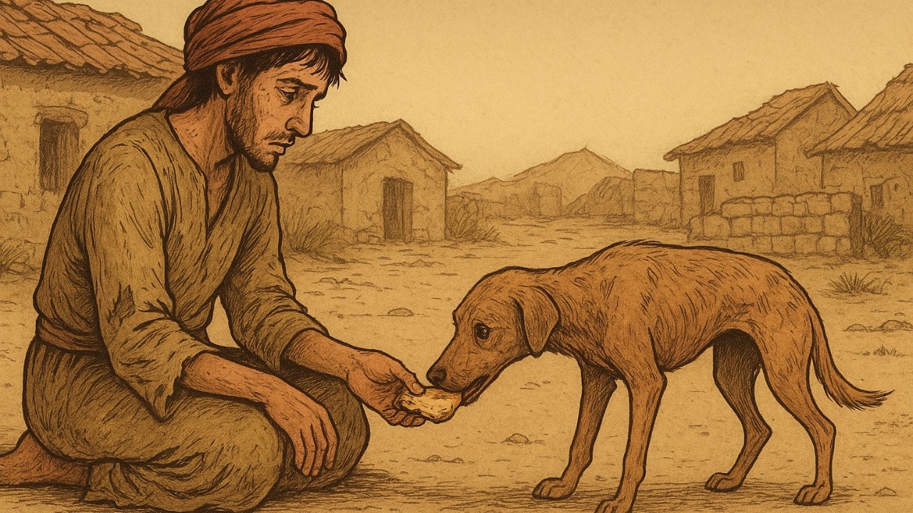 #قصة الفتى الذي أعطى كسرة خبزه لكلب جائع فردّ الله له أضعافًا | قصة ستغير حياتك