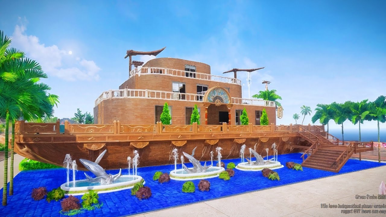 How to build a boat-shaped house in PUBG Mobile for level 30 🔥