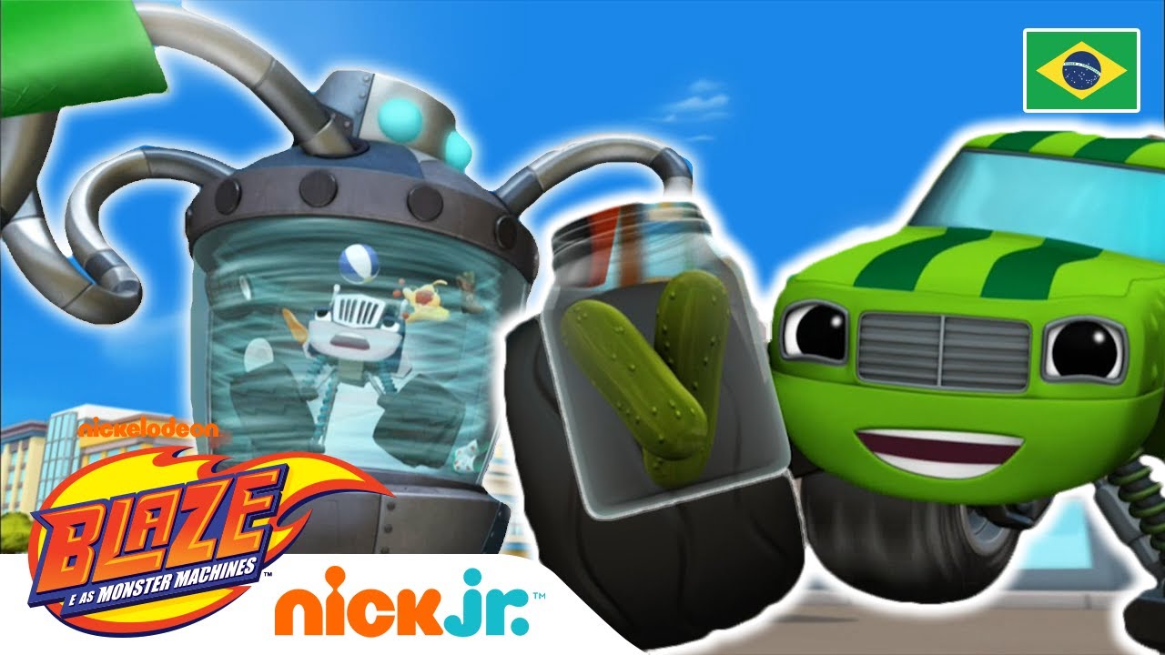 O aspirador robótico | Blaze and the Monster Machines
