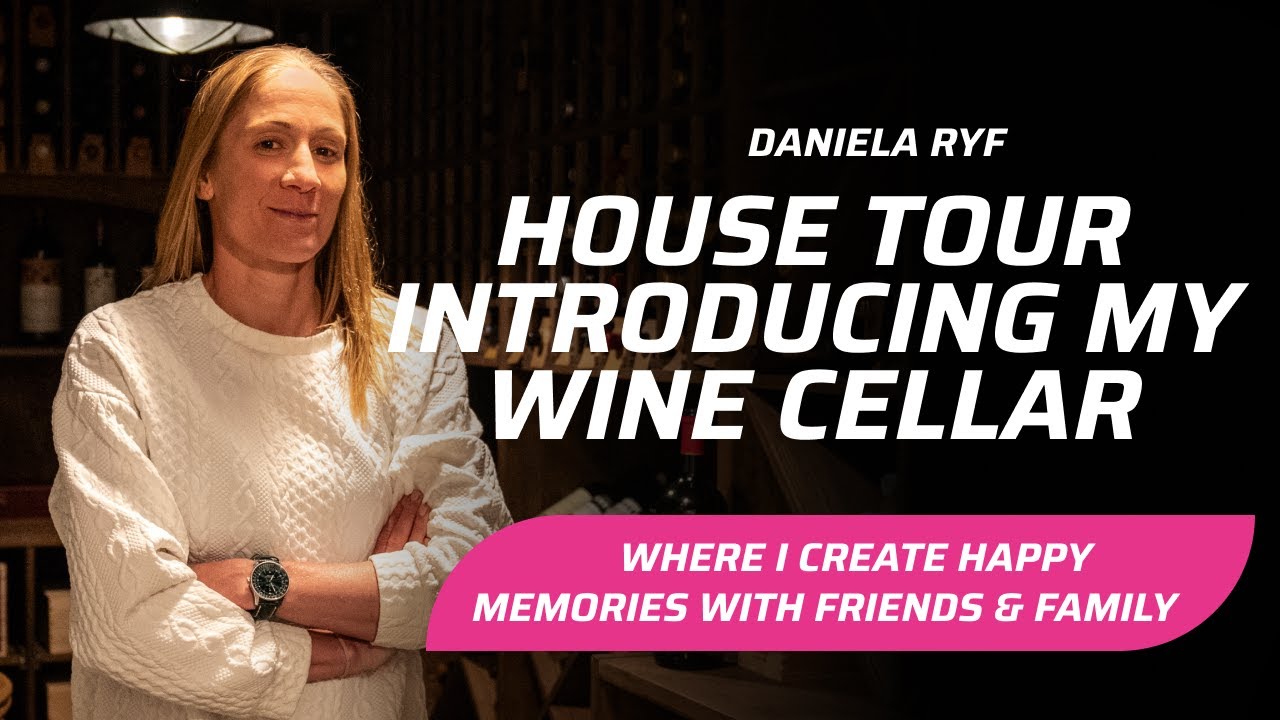 Daniela Ryf house tour: Introducing my wine cellar