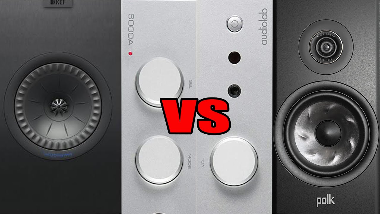 [Sound Battle] KEF Q350 vs Polk Audio R200/ Audiolab 6000A / Integrated Amplifier/Bookshelf Speakers