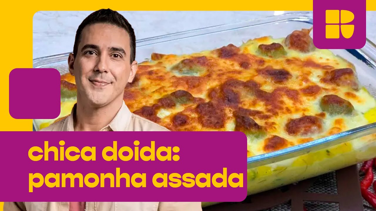 Chica doida: pamonha assada no forno! | Receitas de Festa Junina | É De Casa