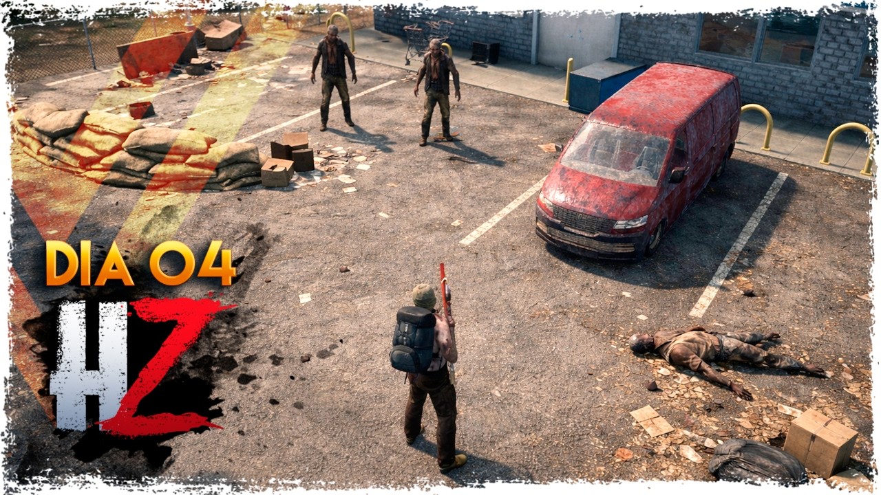 DIA 4 EXPLORAÇÃO, APUROS, SEDE E PRIMEIRAS BANCADAS | HumanitZ 1.0