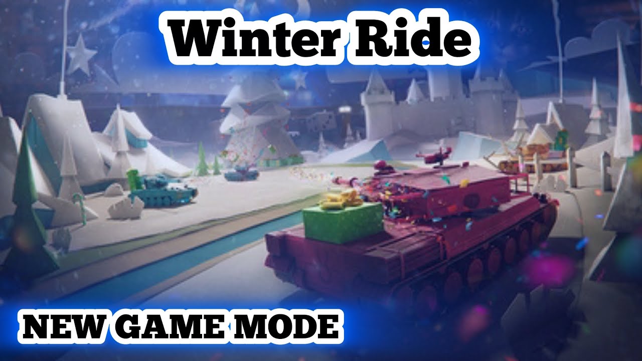 New mod on World of tanks : Winter Ride🎁