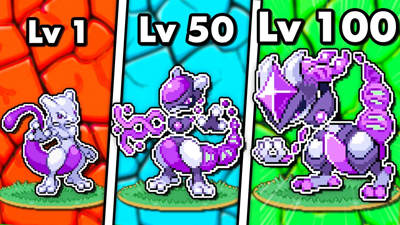 Pokemon, But they NEVER Stop Evolving