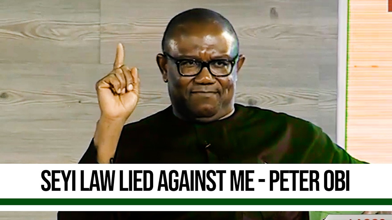 Peter Obi&rsquo;s SAVAGE Clapback to Seyi Law & Tinubu&rsquo;s Propaganda Machine &ndash; Nigerians SHOCKED!