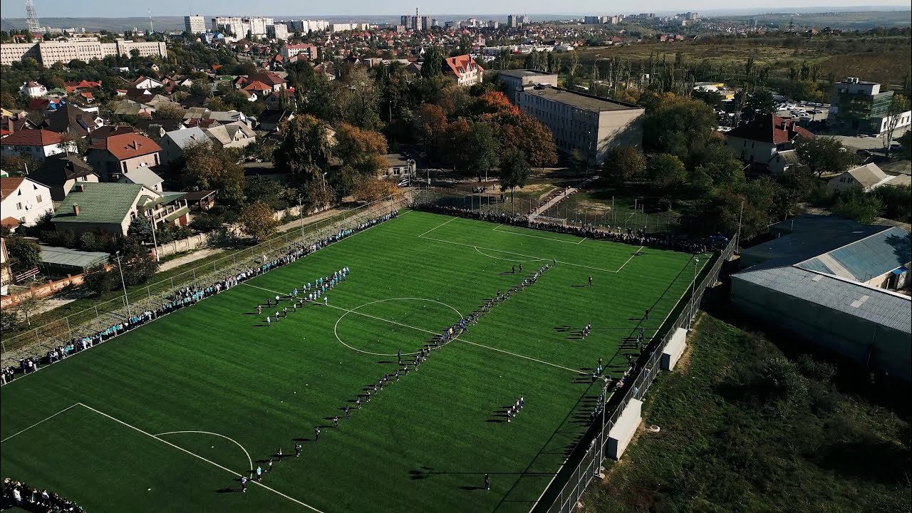 Inaugurarea stadionului școlar de fotbal la IPLT „Universul” 24.10.2024