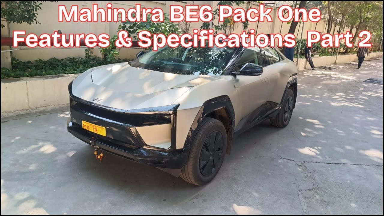 Mahindra BE6 Pack One Features & Specifications  Part 2 #automobile #cars #india 