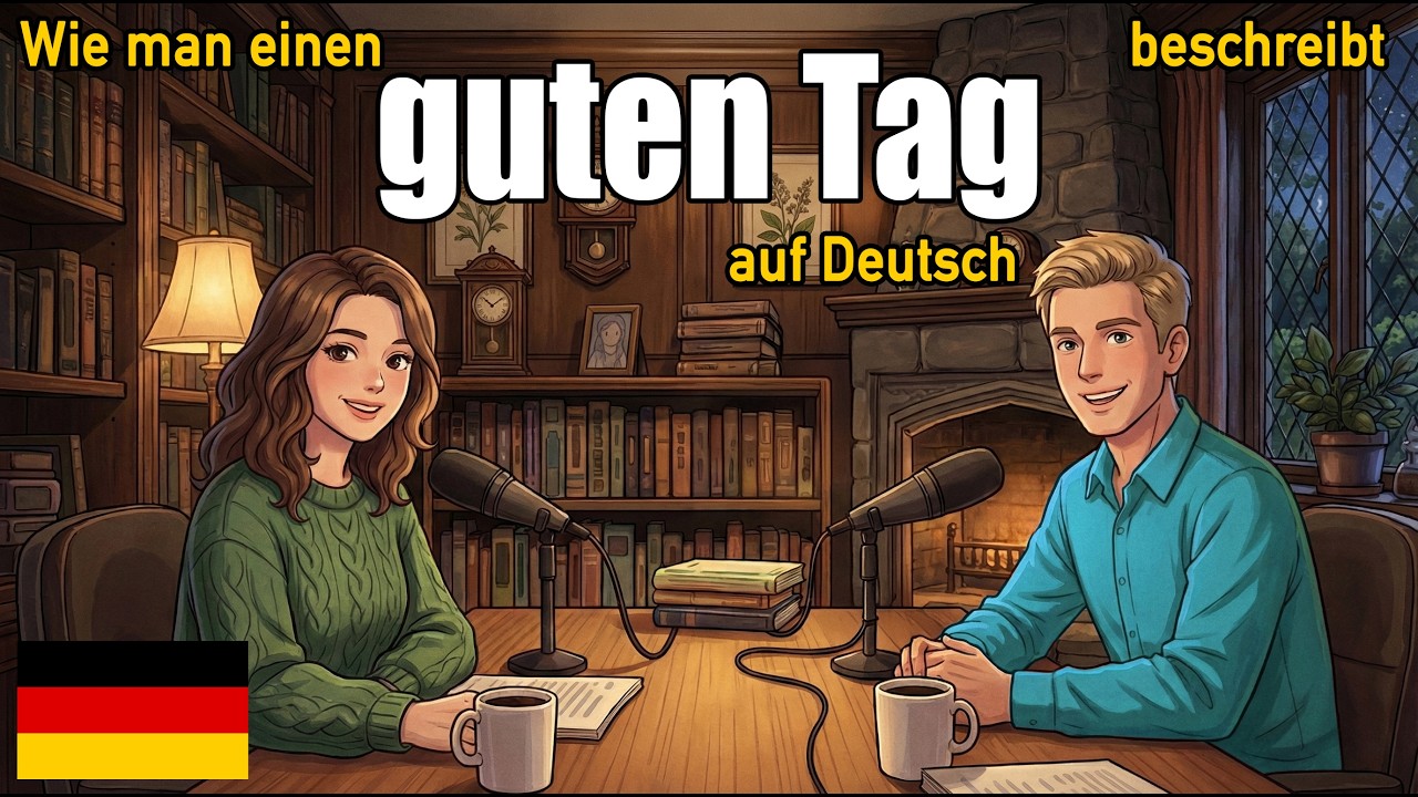Wie man einen guten Tag auf Deutsch beschreibt | Tägliche deutsche Konversationspraxis