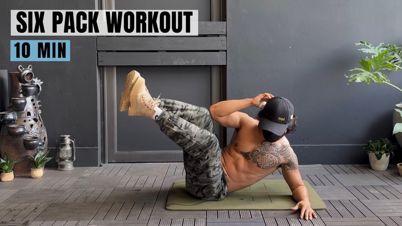 10 Min ABS WORKOUT For VISIBLE SIX PACK AB | No Repeat, No Equipment