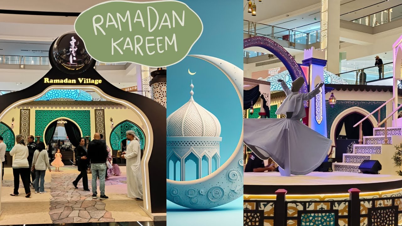 Ramadan Village @ Abu Dhabi Mall 2025 // Tanoura Dance Performance