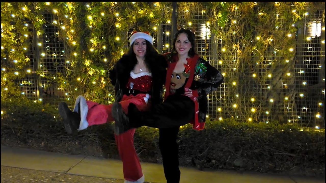Jessica Lisette and Captain Jen E - Rockin' Around the Christmas Tree (Official Music Video)