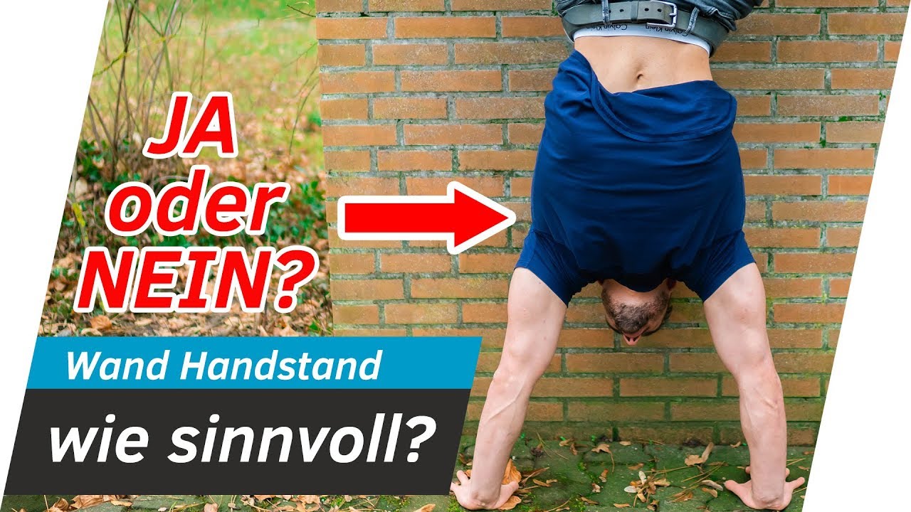 Deshalb solltest du KEINEN HANDSTAND an der WAND üben | Andiletics