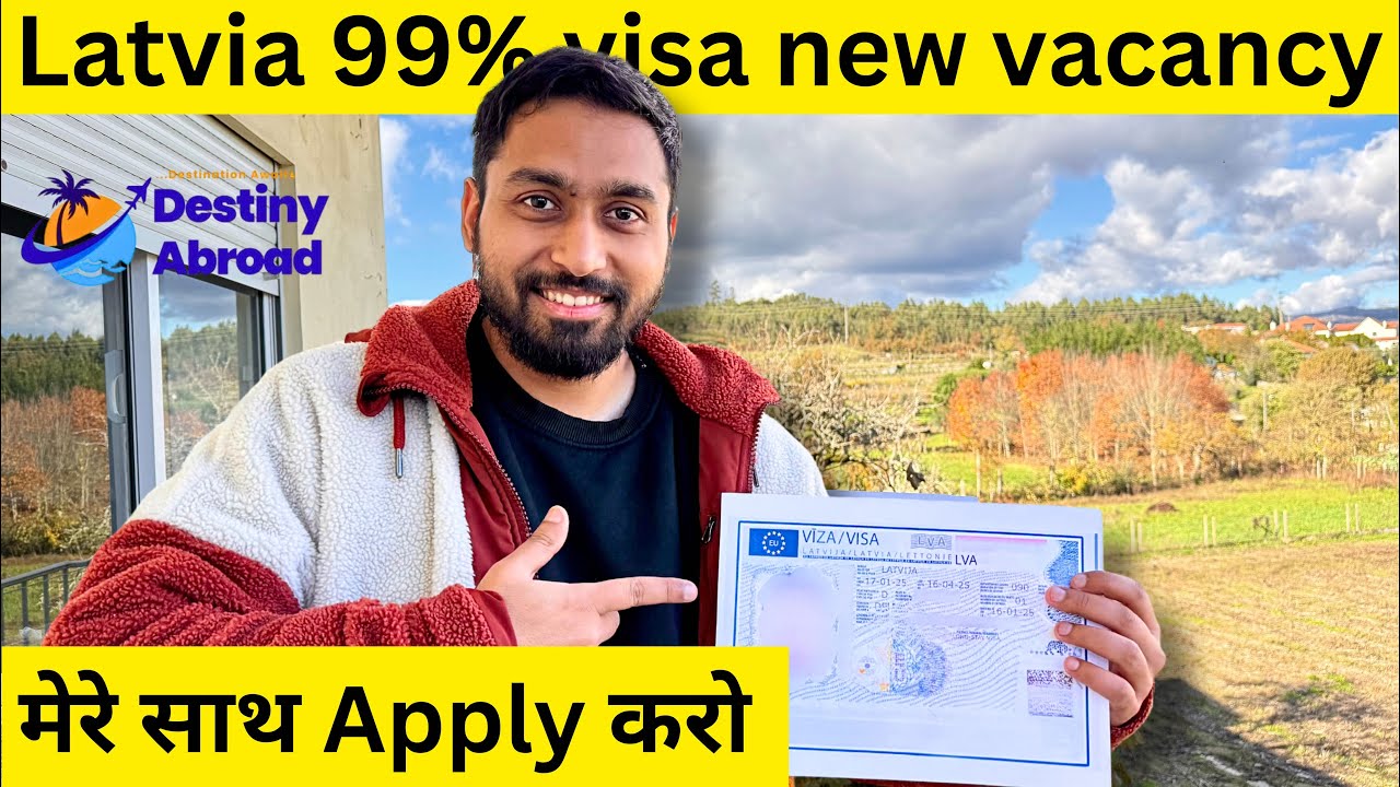 LATVIA WORK PERMIT VISA #latvia #harrysingheuropa 