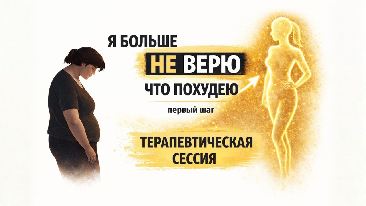 Что делать если нет Мотивации ХУДЕТЬ? Возврат утерянной Веры в СЕБЯ