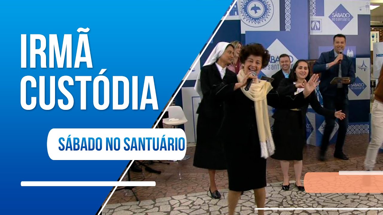 Irmã Custódia anima o Sábado no Santuário