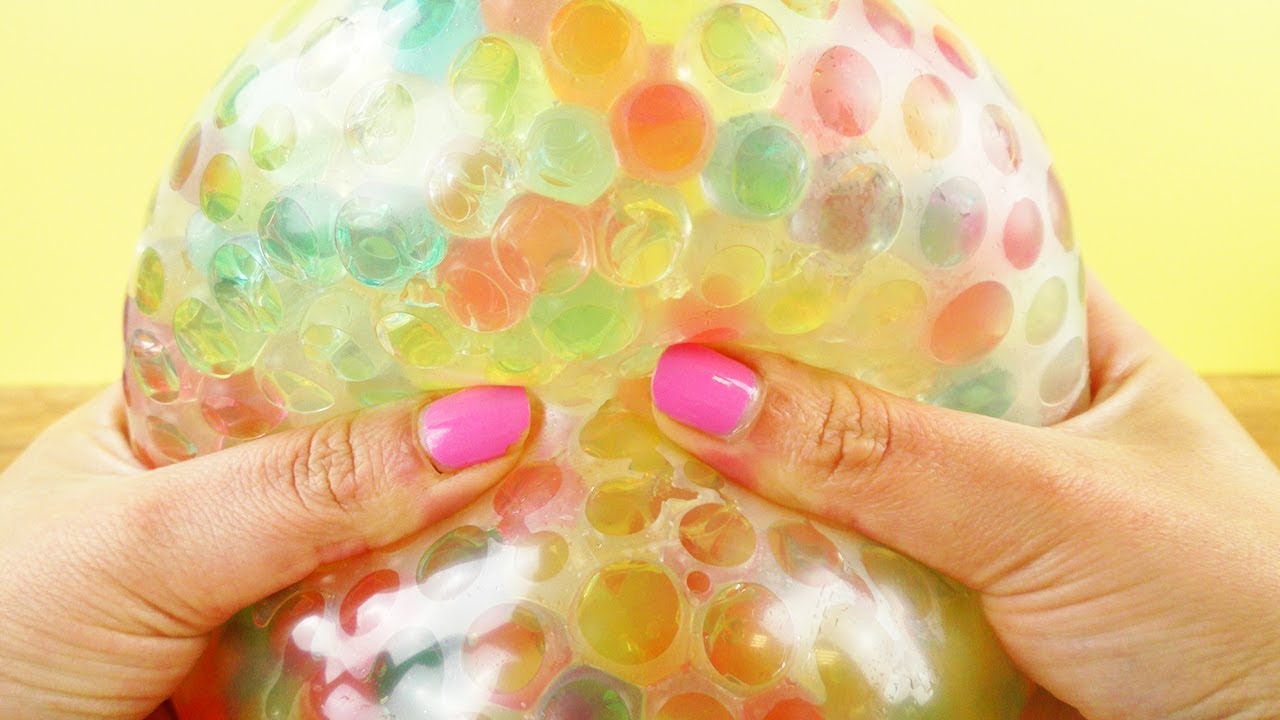10 Tüten Wasserperlen - XXL ANTISTRESSBALL | Wie viel LITER passen in den Ballon???
