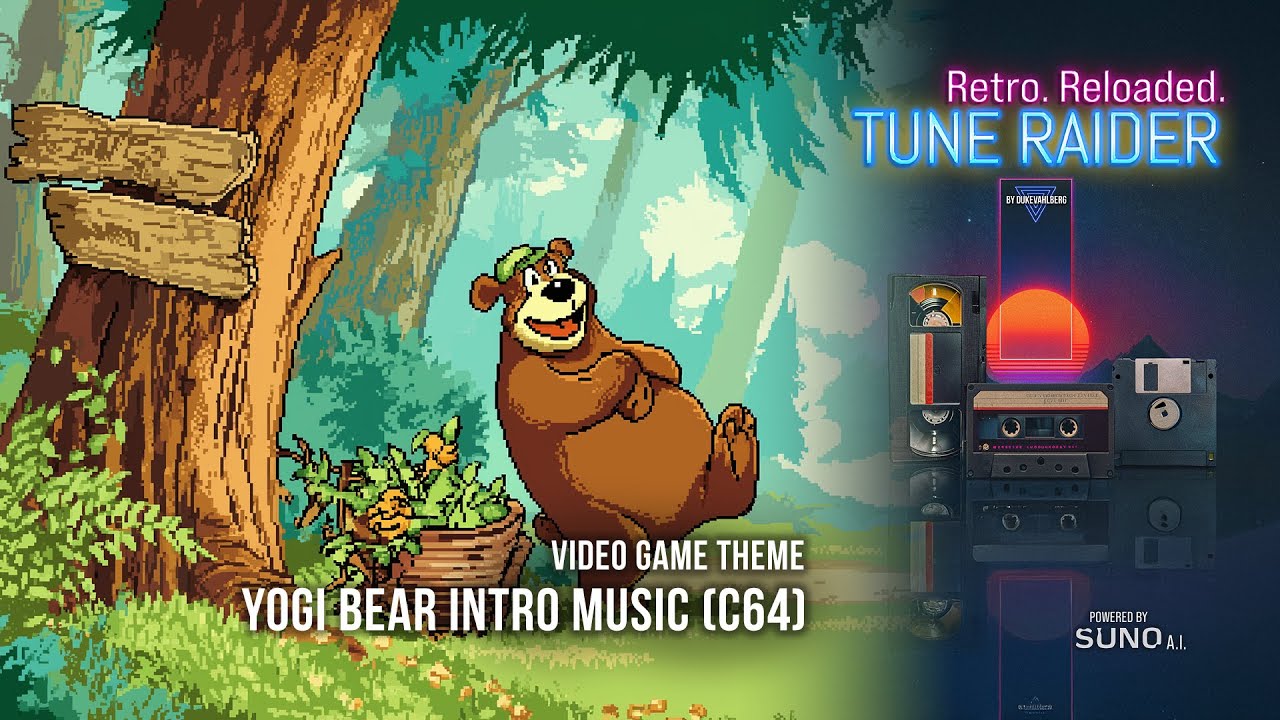 Yogi Bear (C64) | Classic Cartoon AI Chiptune Remix | Tune Raider