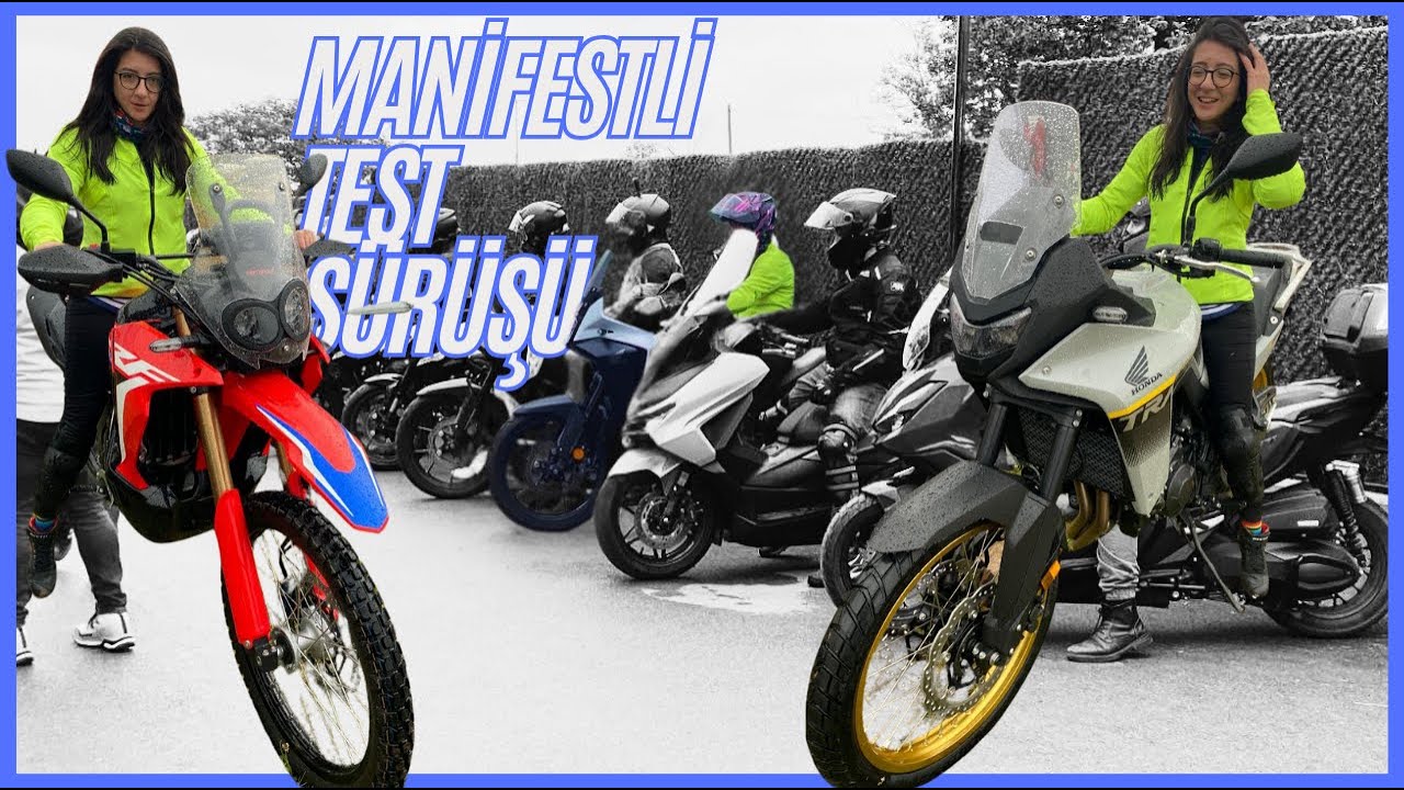 Motosiklet Manifestlemek: Transalp 750 - NX500 Test Sürüşü | Honda Motosiklet Günleri