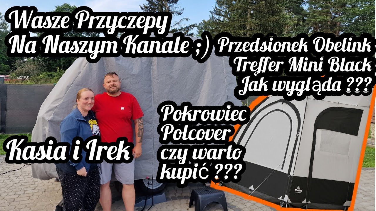 #181 Niewiadówka Kasi i Irka !!! Pokrowiec Polcover i Przedsionek Obelink Treffer Mini Black !!!