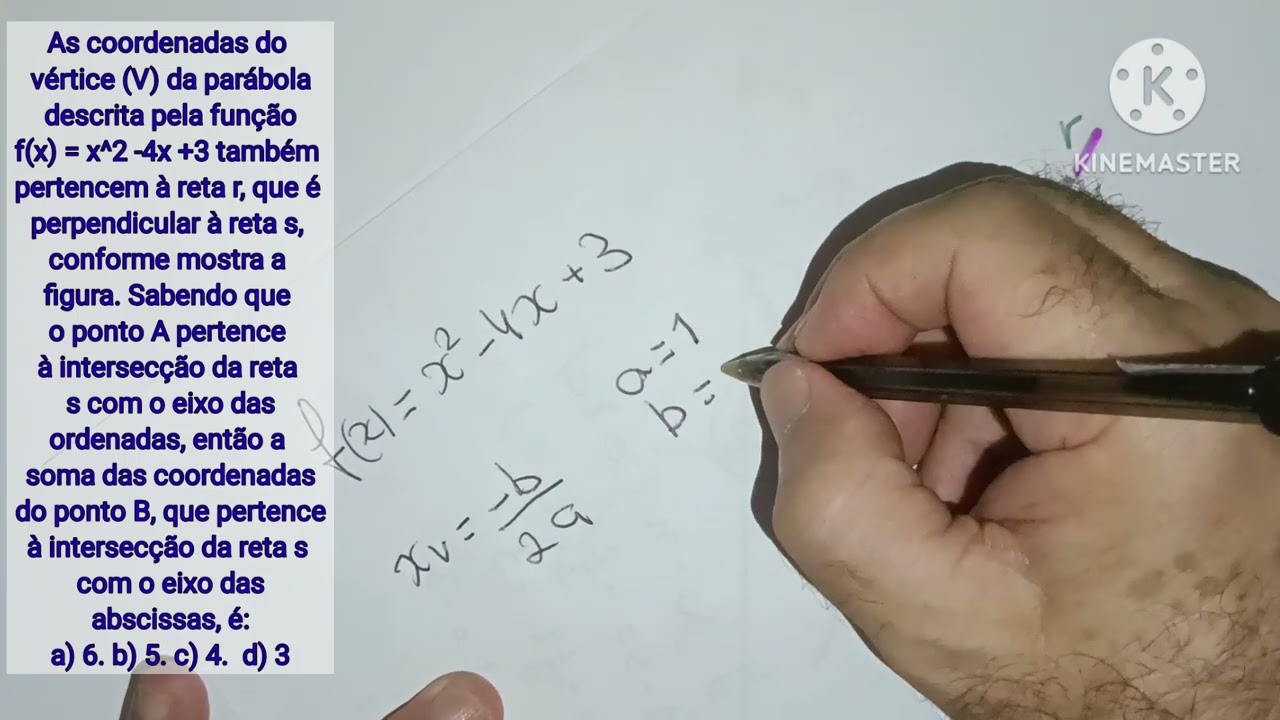 GEOMETRIA ANALÍTICA (QUESTÃO DE VESTIBULAR RESOLVIDA) 4363