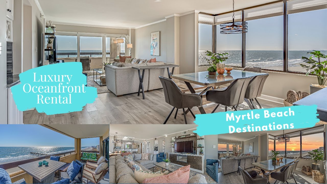 Luxury Oceanfront Airbnb Tour - North Myrtle Beach, SC