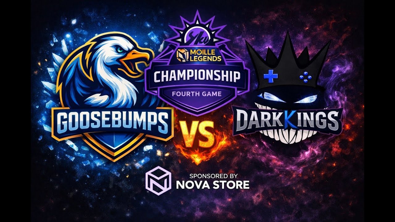 The best of five Mlbb championship | Last game of the first day | Goosebumps vs DarkKings