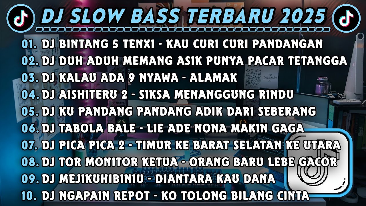 DJ SLOWBASS TERBARU 2025 || DJ BINTANG 5 TENXI - KAU CURI CURI PANDANGAN || DJ DUH ADUH MEMANG ASIK 