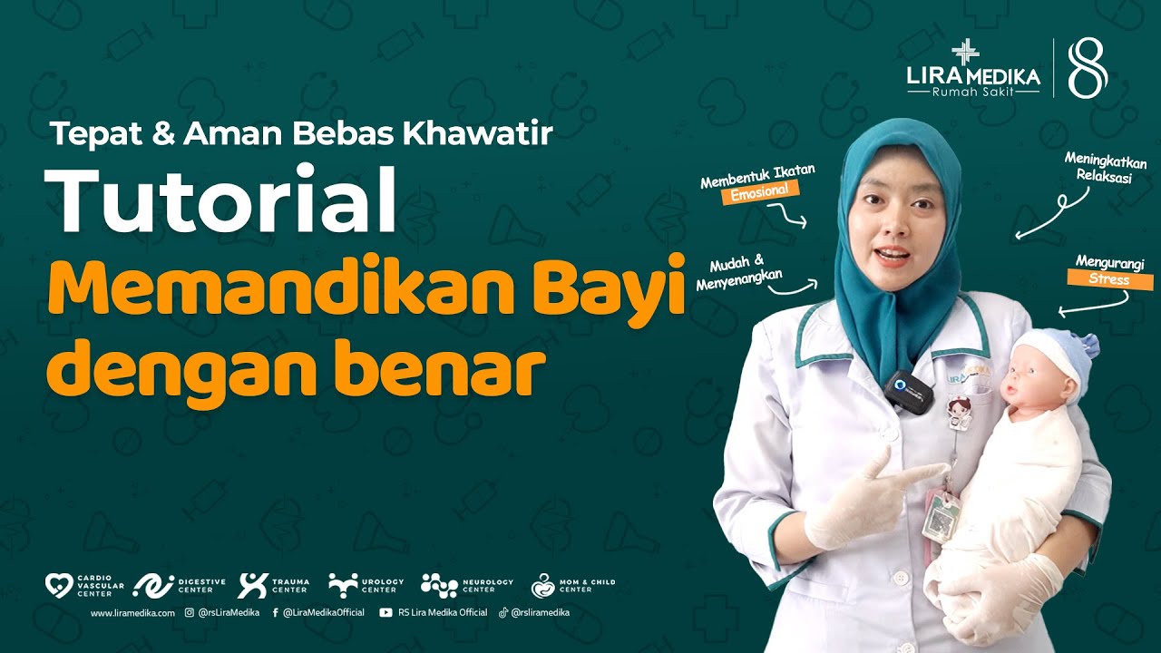 CARA MEMANDIKAN BAYI BARU LAHIR DENGAN BENAR DAN AMAN