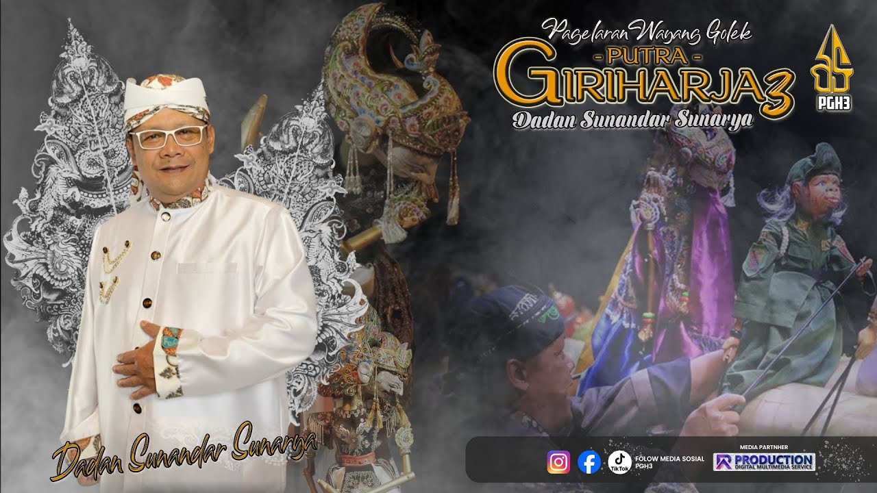 Wayang Golek Putra Giri Harja 3 ( PGH3 ) Dalang Dadan Sunandar Sunarya Hajat Bumi Desa Klari