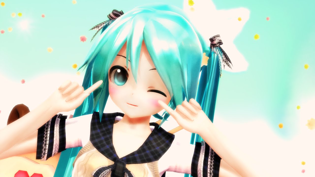 【MMD-PV】あぴミクでむに【MMD2周年】