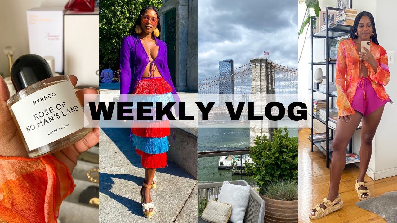 NYC Juneteenth Weekly Vlog! Fashion Events, Parties & Pool Days! My Amazon Drop Date | MONROE STEELE
