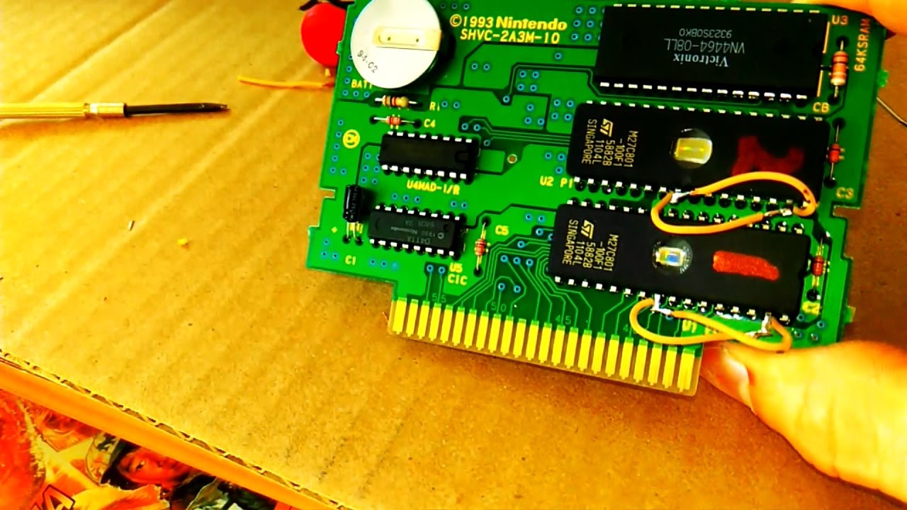Jak zrobić reprodukcję gry na SNES'a
