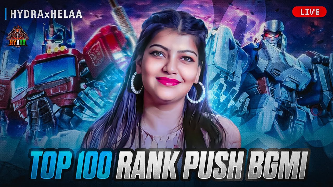 CONQUEROR SOON 🐉  HYDRA | HELAA IS LIVE ❤️🐉🔥BGMI LIVE