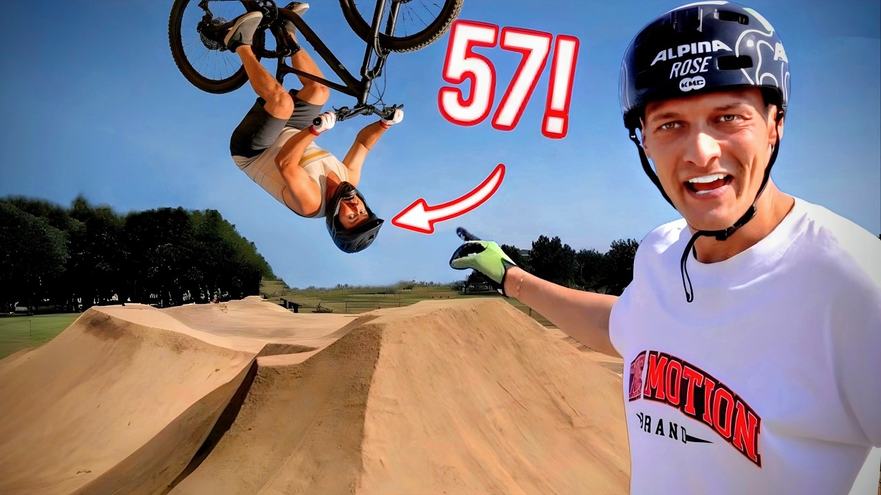 Dirtjump Paradies mit 57 j&auml;hrigem BMXer!