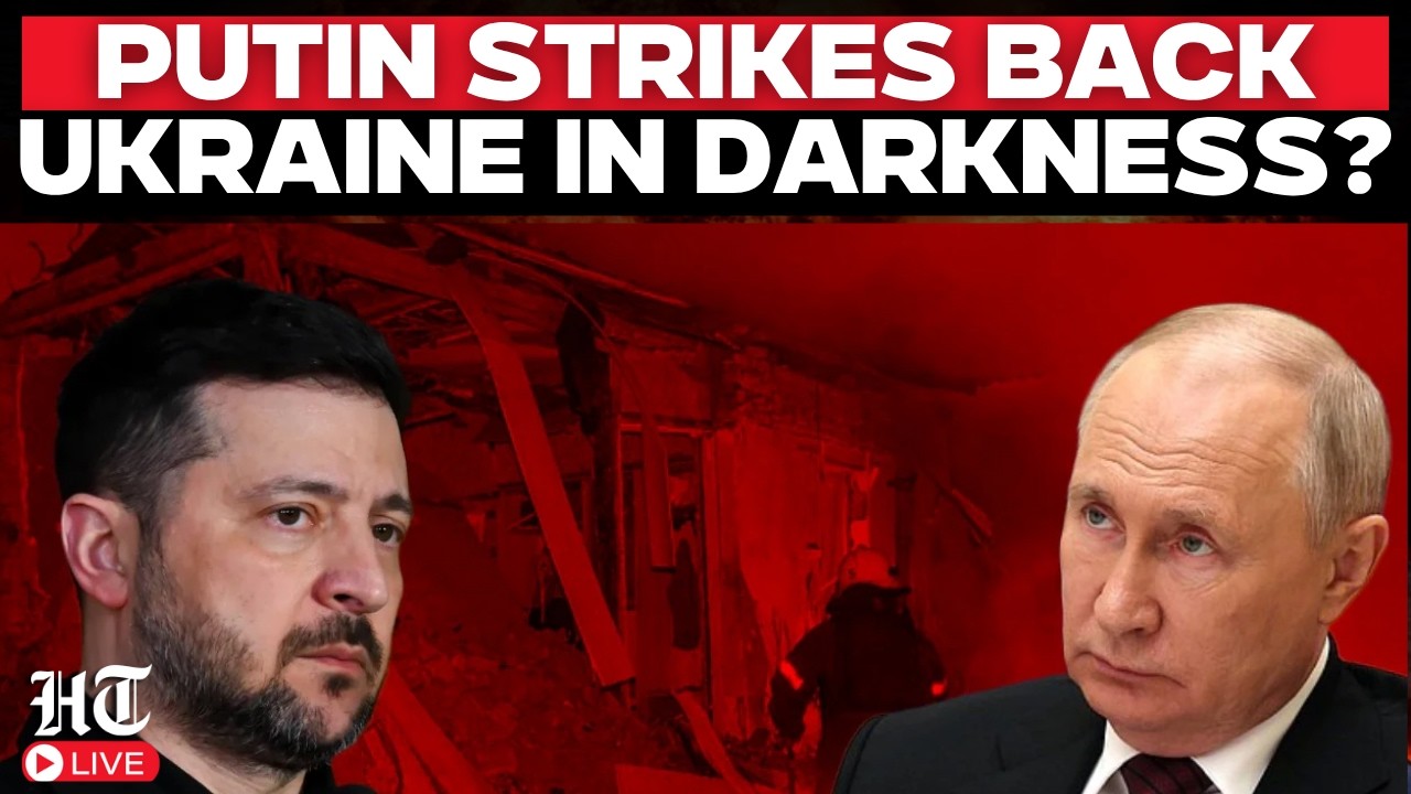 LIVE | Russia Hits Key Energy Sites in Kyiv, Sumy & Chernihiv With Gerbera Drones, Ukraine Says