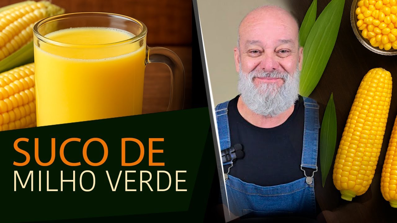 SUCO DE MILHO VERDE CREMOSO: Refrescante, Nutritivo e Sabor Inigualável!