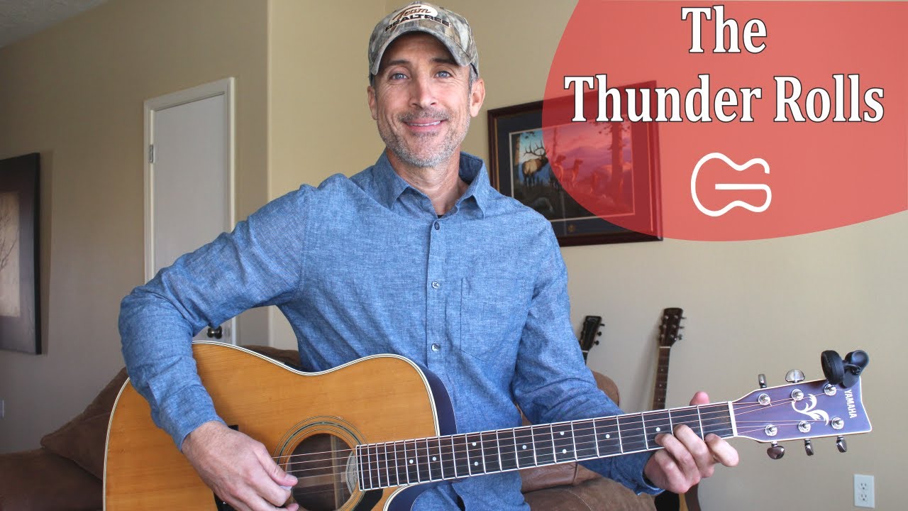 The Thunder Rolls - Garth Brooks - Guitar Lesson | Tutorial