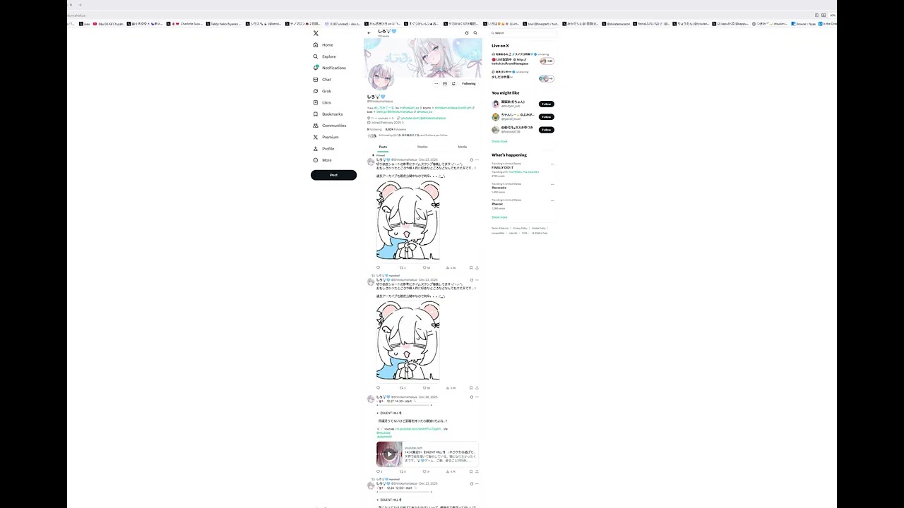 [4K/FL][VN/EN] ' Vii Ani ' Vẽ Anime Drawing お絵かき -