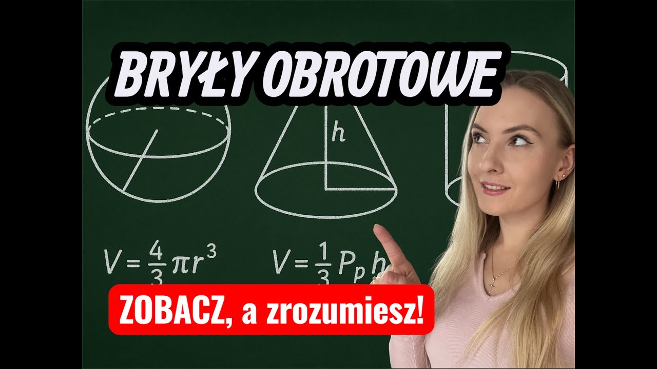 BRYŁY OBROTOWE - matura podstawowa z matematyki