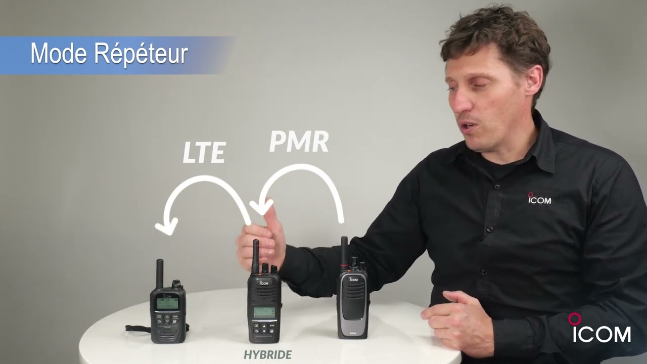 Fonction R&eacute;p&eacute;teur et Optimisation de Connexion sur le Terminal Hybride LTE & PMR d'ICOM France