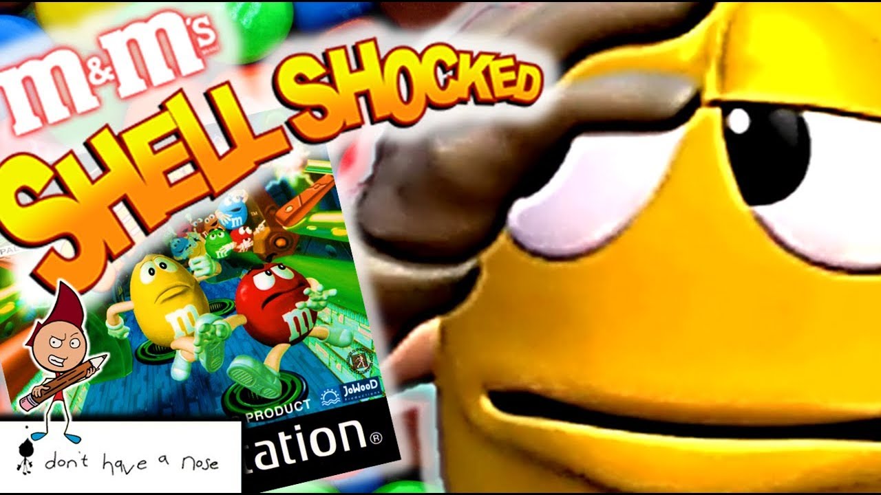 M&M's SHELL SHOCKED, PS1: i don't have a nose review