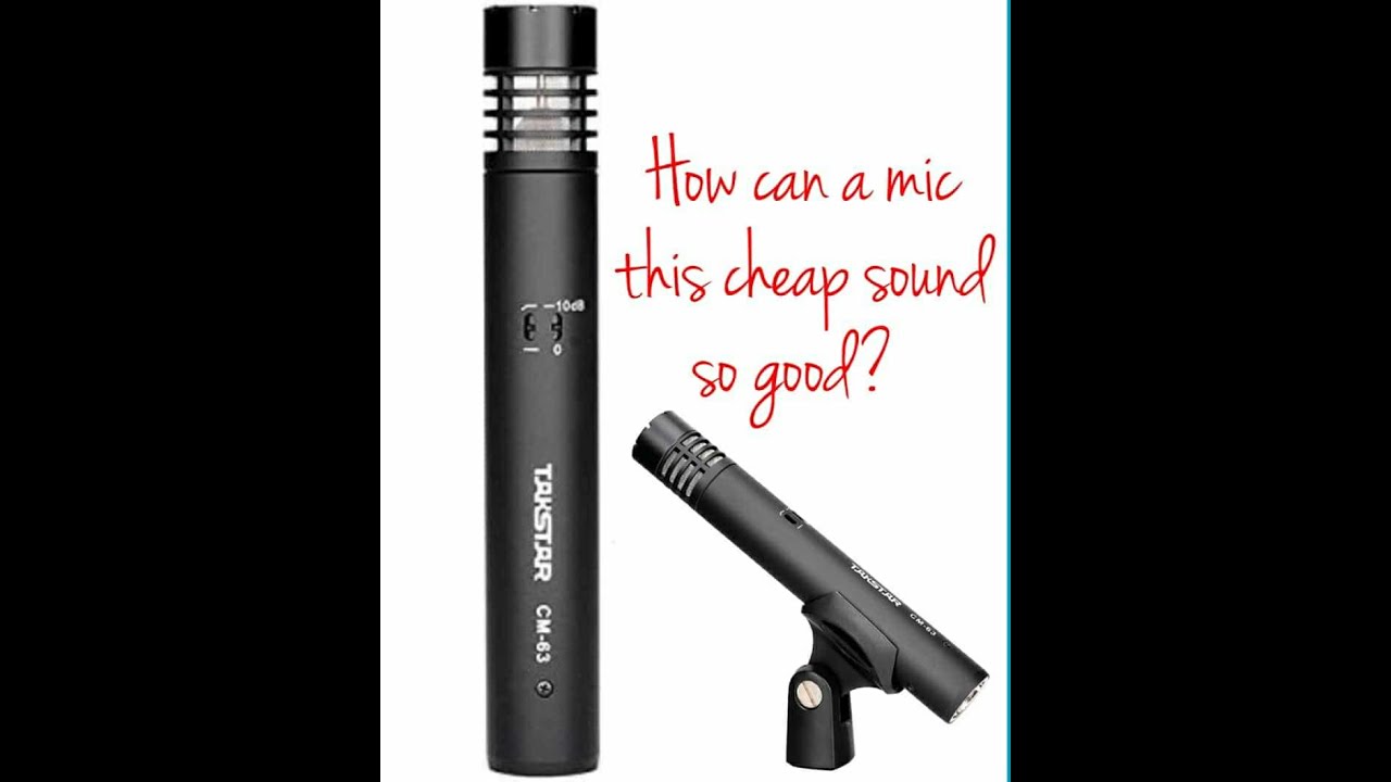 How can a mic this cheap sound so good? Takstar CM-63 and a Brecker brothers clip.