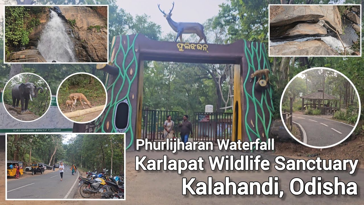 Phurlijharan Waterfall || Karlapat Wildlife Sanctuary Bhawanipatna, Kalahandi, Odisha