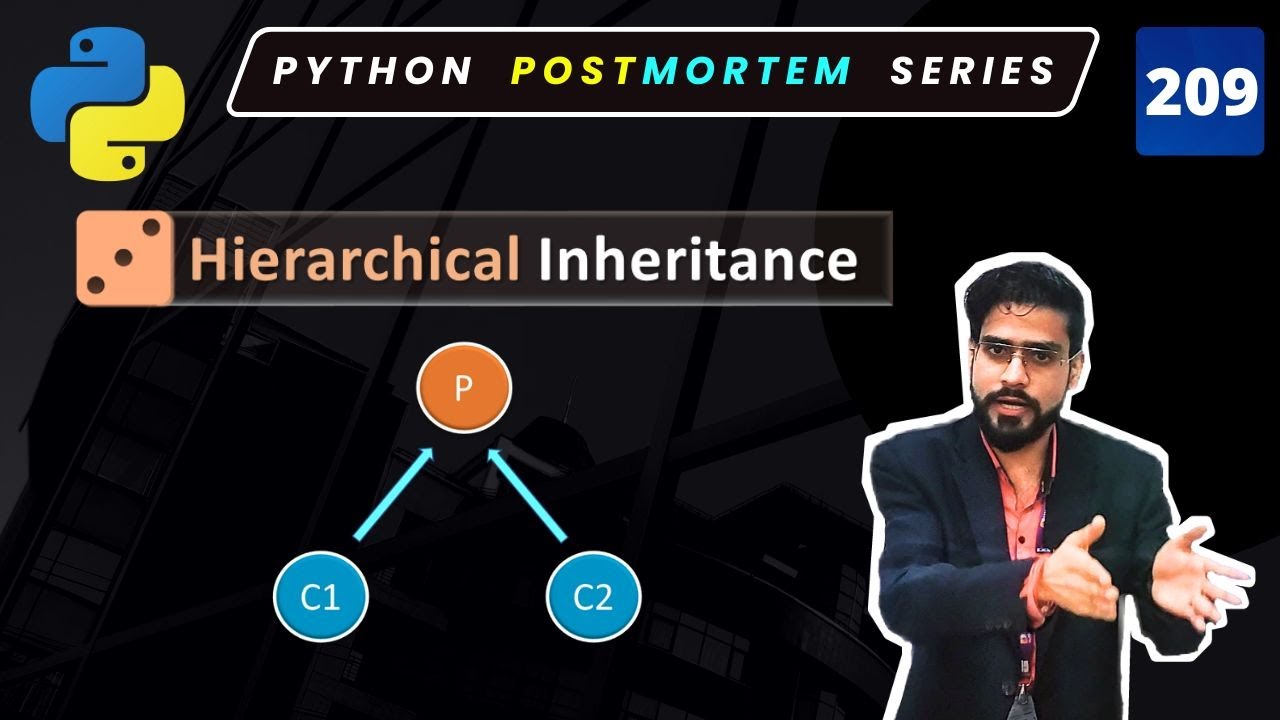 Mastering Hierarchical Inheritance in Python | OOP for Beginners #209