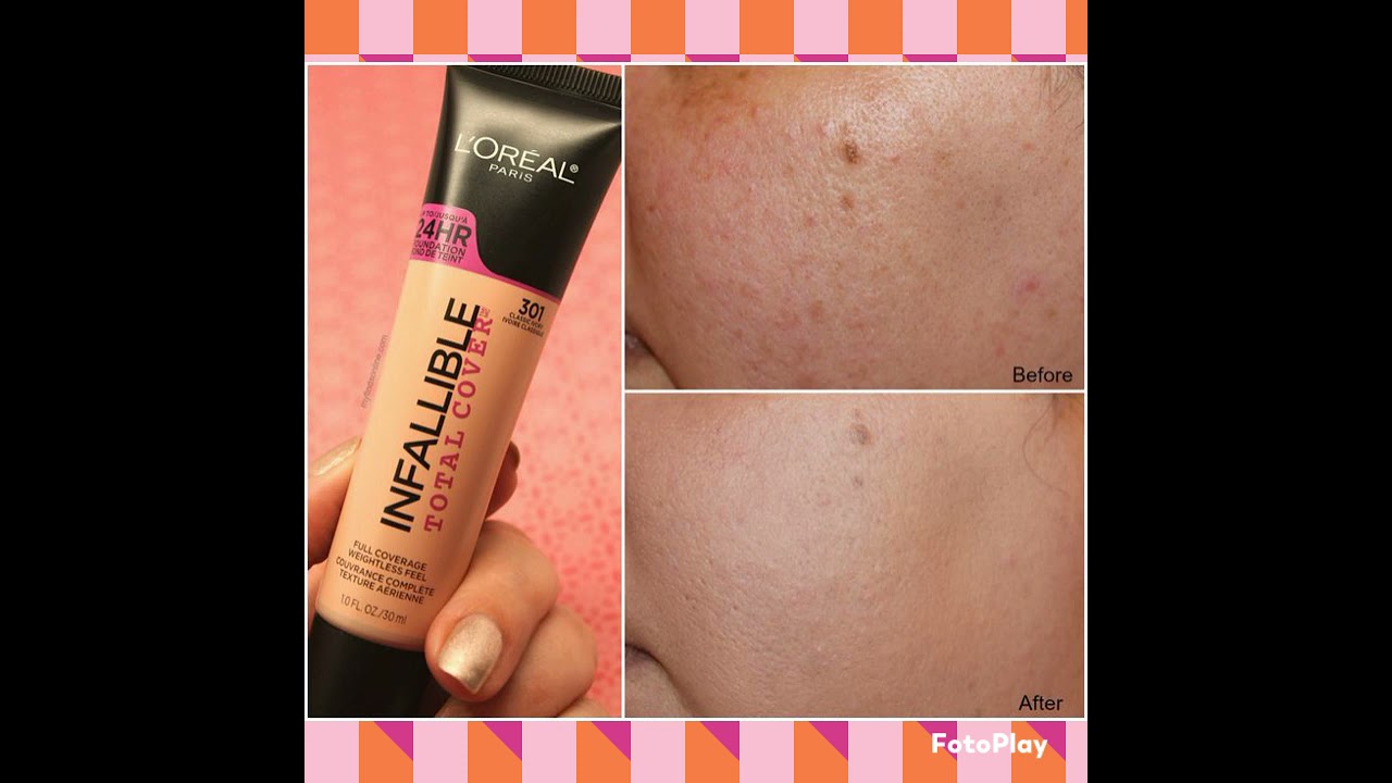L'Oreal Paris Infallible total cover #shorts
