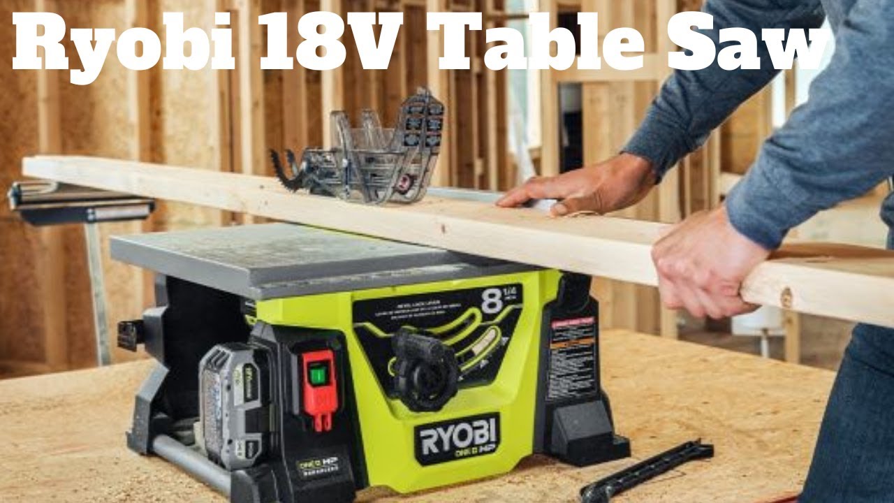 Ryobi 18V ONE+ HP Brushless 210mm Table Saw - Bunnings Warehouse