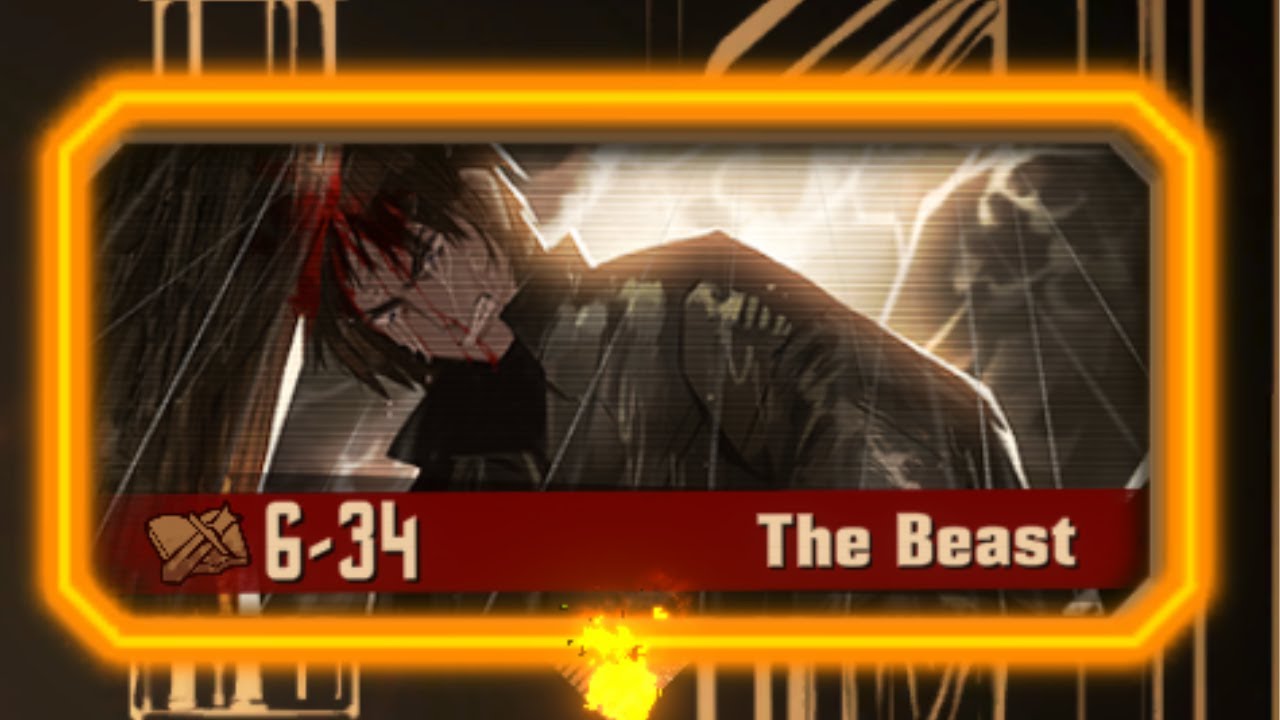 6-34 The Beast - Limbus Company